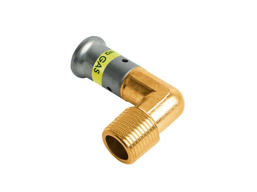 Латунный локоть для газа Cappellotto фитинги ARCH-00036870 - Вид №1