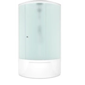 Душевая кабина Domani-Spa высокий поддон 1/4 круга 90x90 см