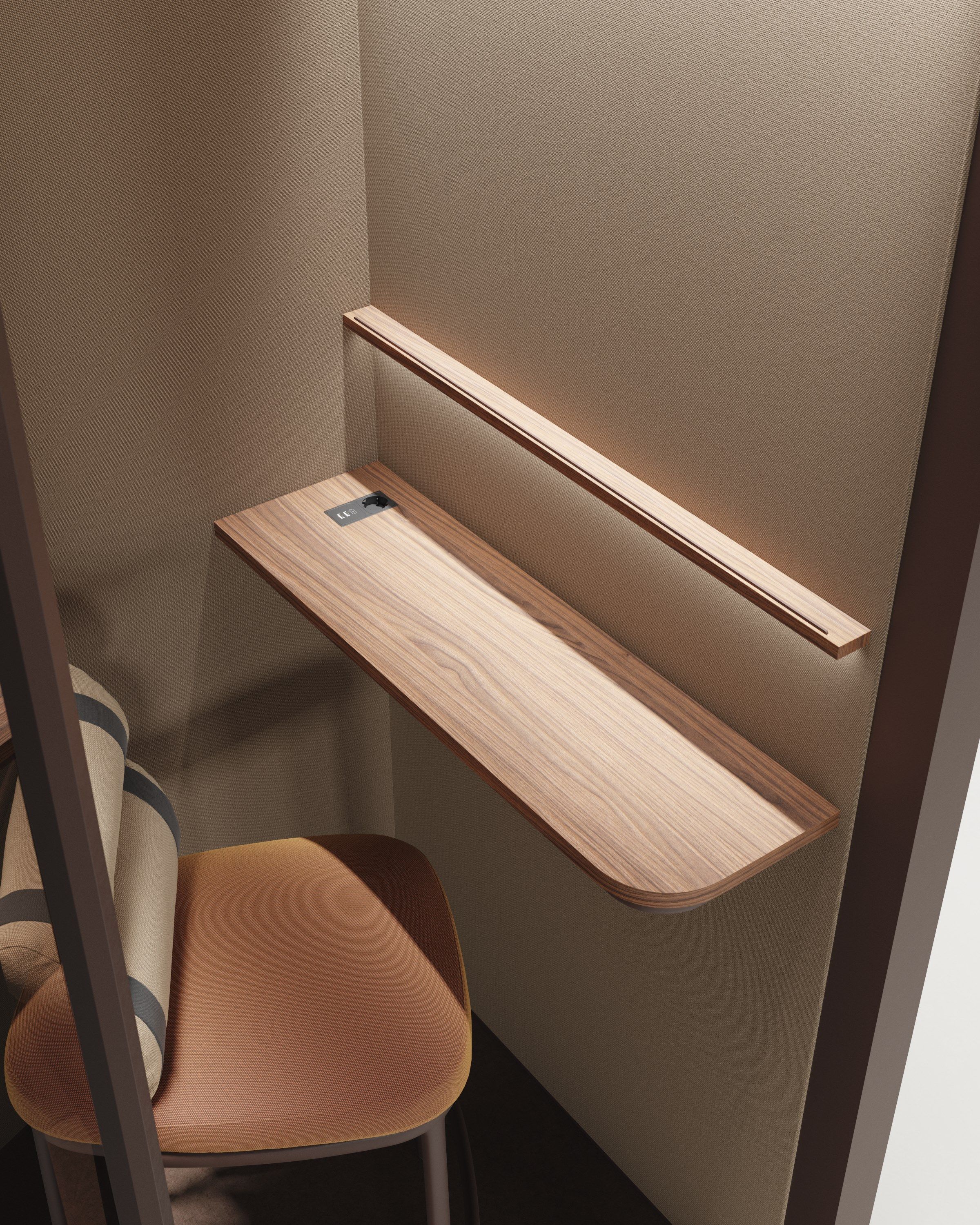 Одноместный акустическая офисная кабина Kettal Телефонная будка ARCH-00032133 - Вид №6