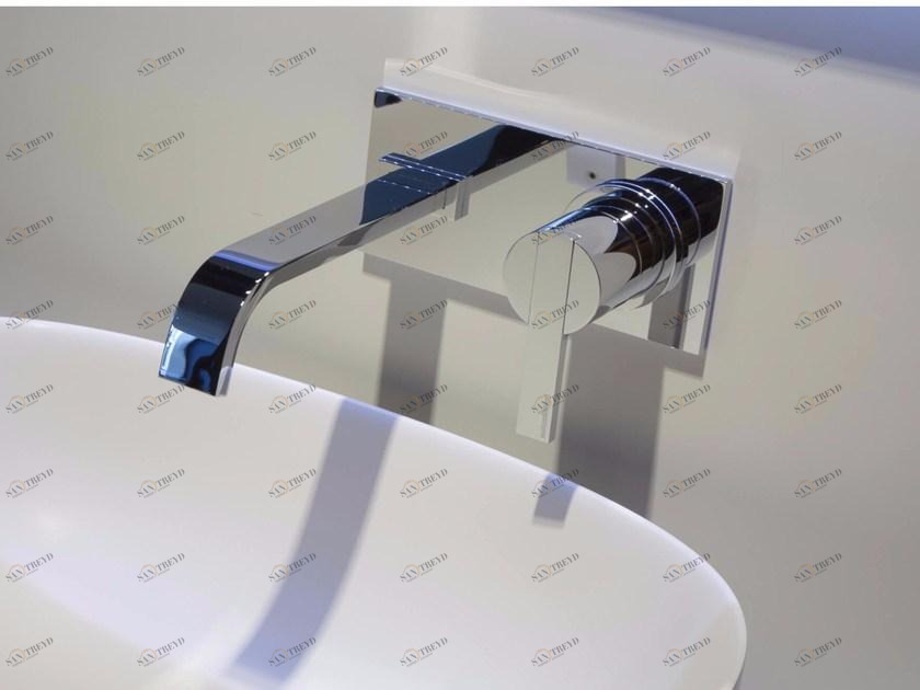 Antonio Lupi Design Смеситель для умывальника настенный с тарелкой Bikappa Antoniolupi sun-id-1445599