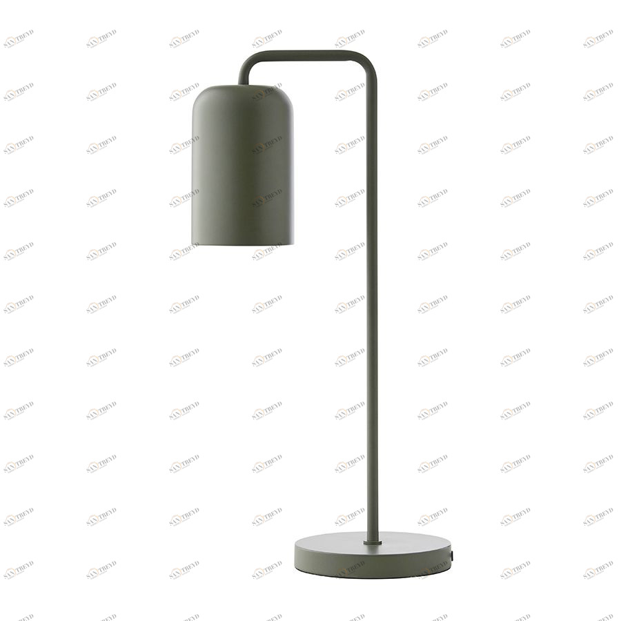 Лампа настольная Chill, 56хD10 см, зеленая матовая с зеленым шнуром Frandsen 2303346011