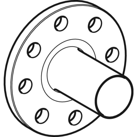 33752 Фланец Geberit Mapress из нержавеющей стали, PN 10/16, с гладким концом Geberit  - Вид №5