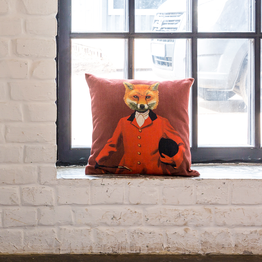 2719011 Декоративная подушка «Мистер Лис», версия Шоколад Object Desire  - Вид №2