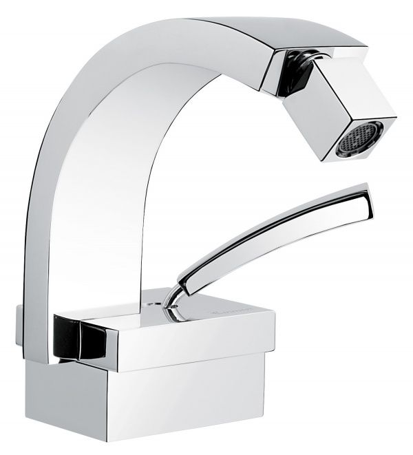 42004CR Смеситель Antef с донным клапаном "click-clack" для Биде, цвет хром EMMEVI