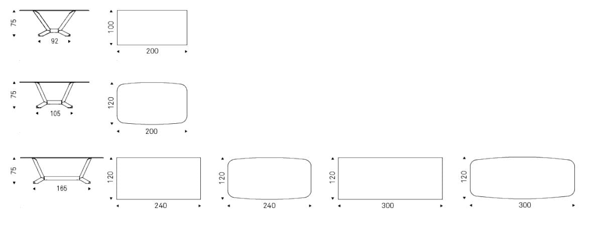 Стальной и хрустальный бочковый стол Cattelan italia строгальный станок ARCH-00095245 - Вид №5