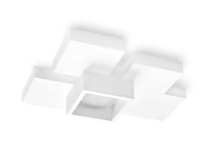 Гипсовый потолочный светильник