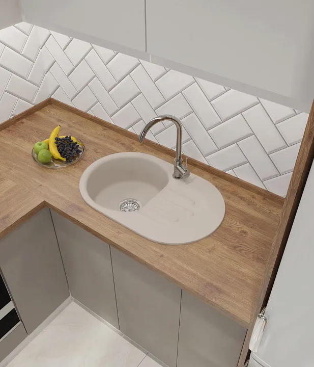 Кухонная мойка Искусственный камень SMART S602 GranFest 685-S602 - Вид №5