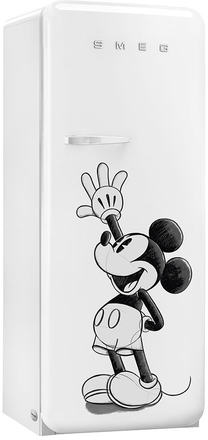 FAB28RDMM5 Холодильник / отдельностоящий однодверный холодильник, стиль 50-х годов, 60 см., микки маус SMEG  - Вид №1