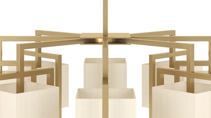 FRATO Люстра из латуни с прямым светом  Flf010006aaa  - Вид №2