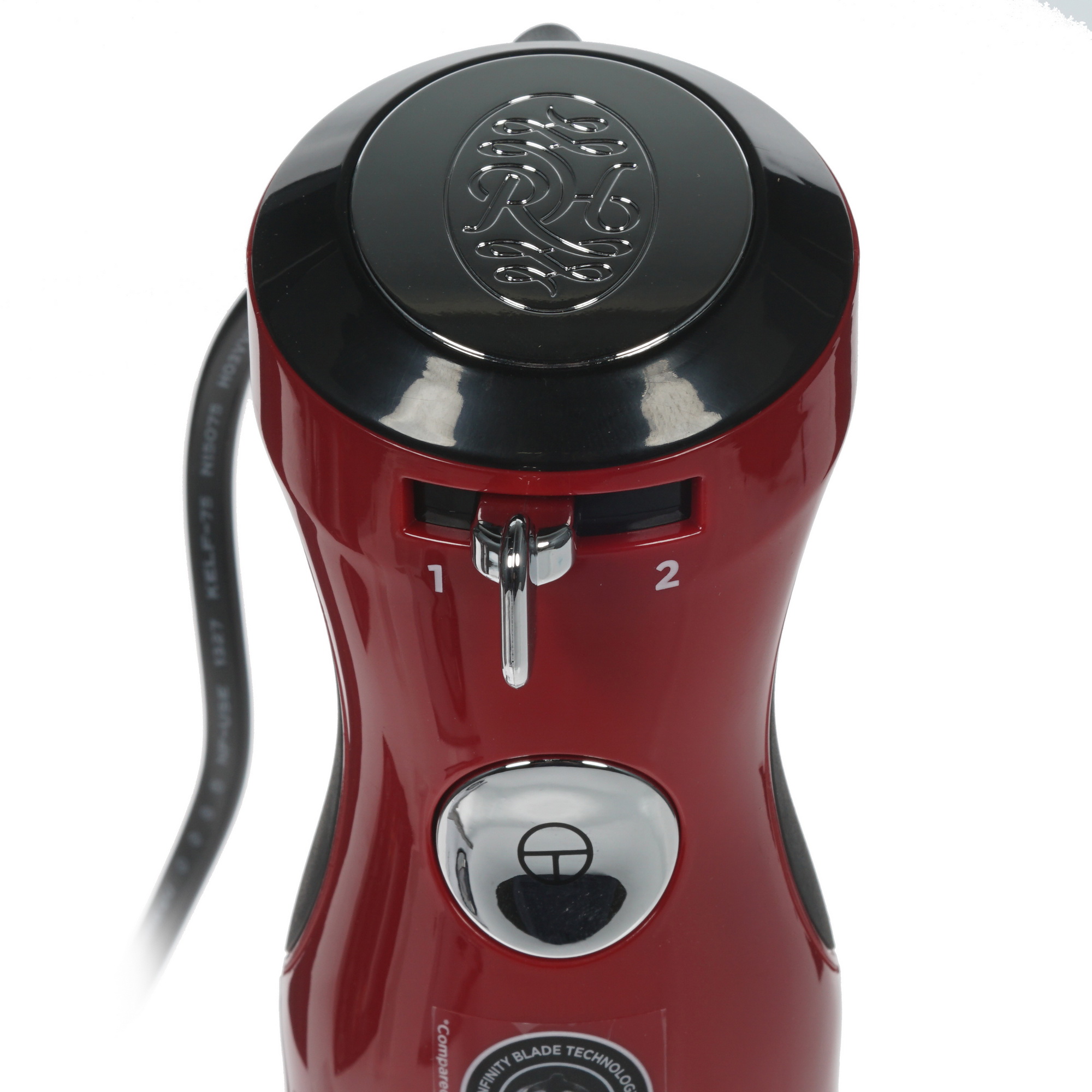 8141371 Блендер погружной Russell Hobbs Retro Hand Blender красный STDN-0078636 - Вид №3