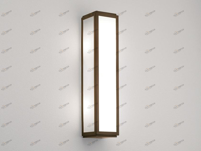 Astro Lighting Светодиодный настенный светильник из стали и стекла для ванной Mashiko sun-id-1381893