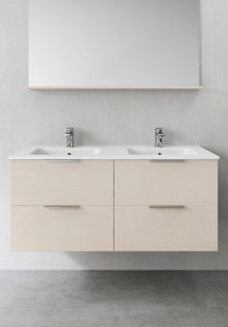 1390544 Шкаф Для Умывальника Форма Asmönster 1200D Hafa Ясень