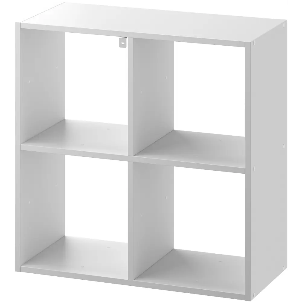 Стеллаж SPACEO KUB 2x2К, 70х70х31,7 см, цвет белый 82037477 STLM-2040904  - Вид №2