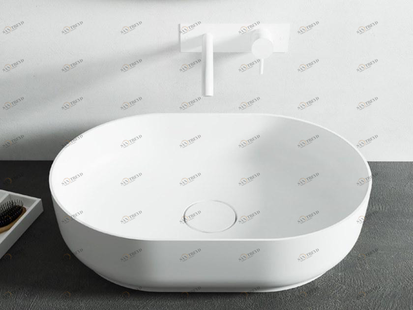 Накладная раковина на столешницу  овальная Relax Design Horizon sun-id-1378262