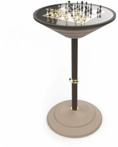 Vismara Design Круглый шахматный стол Luxury entertainment