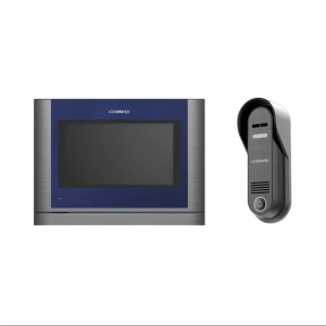 91967018 Комплект видеодомофона Commax CDV-704MA/DRC-4CPHD2 7" цвет синий/темно-серый STLM-1543394