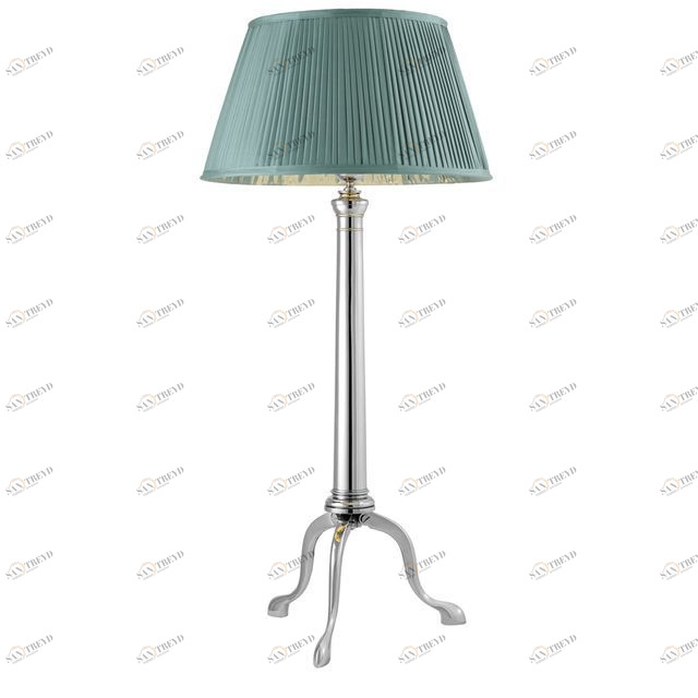Настольная лампа Saturn L от Eichholtz Хром 109799 EICHHOLTZ КЛАССИЧЕСКИЕ 061687 Зеленый;хром 