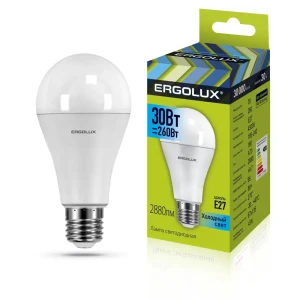 91273367 Светодиодная лампа Ergolux LED-A70-30W-E27-4K 14229 STLM-0923996
