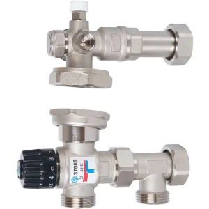 Насосно-смесительный узел без насоса Stout 20-43 град