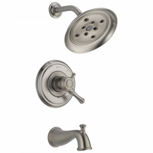T17497-SS Monitor® 17 Series H2Okinetic® для ванны и душа Delta Faucet Cassidy Нержавеющая сталь