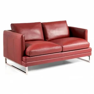 Диван Personal Piel двухместный прямой красный от Angel Cerda ANGEL CERDA ДИЗАЙНЕРСКИЕ 150243 Красный