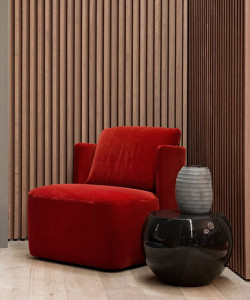 Кресло  MERIDIANI KEETON FIT poltroncina