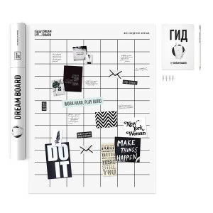 Доска визуализации белая Dream&Do Board 1DEA.ME  00-3880618 Белый