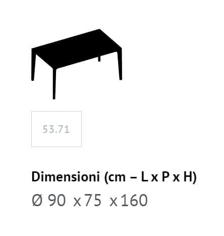 Прямоугольный выдвижной стол из стали и SuperMarmo Bontempi Casa DUKE ARCH-00056212 - Вид №16