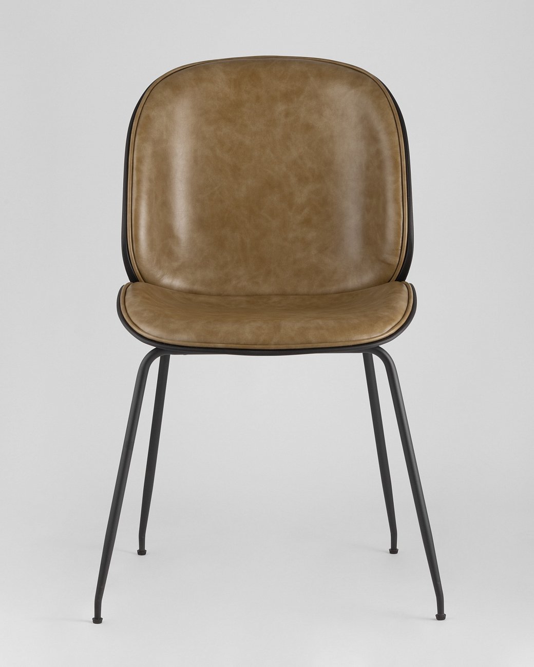 Стул со спинкой зеленый Beetle STOOL GROUP ДИЗАЙНЕРСКИЕ, ИНТЕРЬЕРНЫЕ 00-3946177 Зеленый  - Вид №2