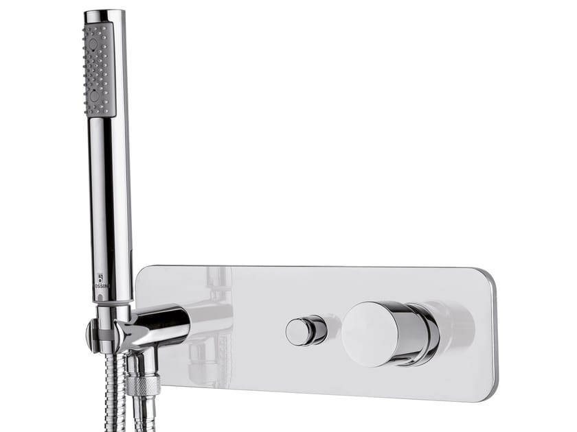 Смеситель для ванны из хромированной латуни с ручным душем Bossini Teo ARCH-00058277