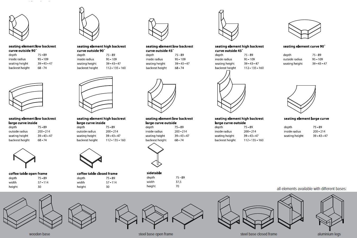 Casala Кресло с подлокотниками с высокой спинкой Bricks sun-id-1423295 - Вид №4
