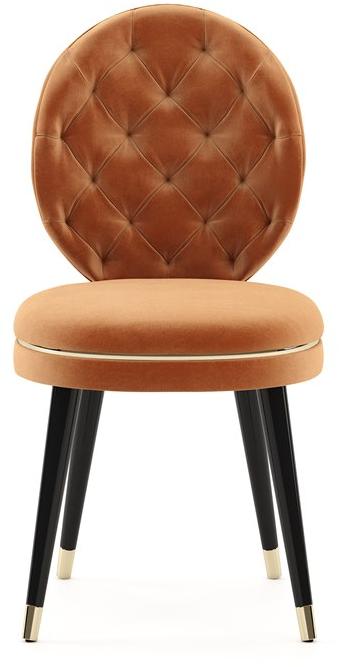 Domkapa Стул медальон из бархата Katy Dkj26  - Вид №6