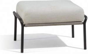 Подставка для ног лава серебро Manutti Radius