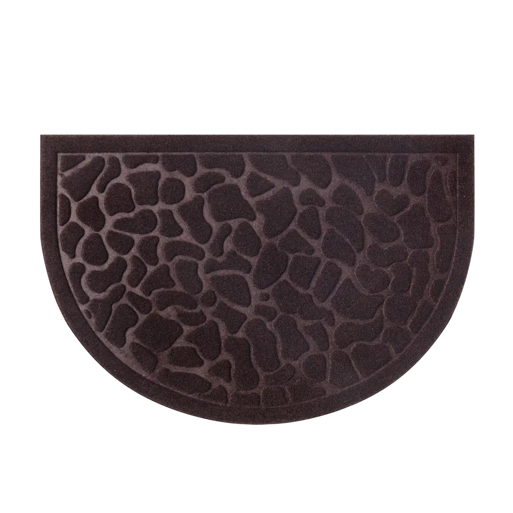 Коврик Inspire HR Lenzo 40x60 см резина цвет темно-коричневый 88249562 STLM-2064781  - Вид №1