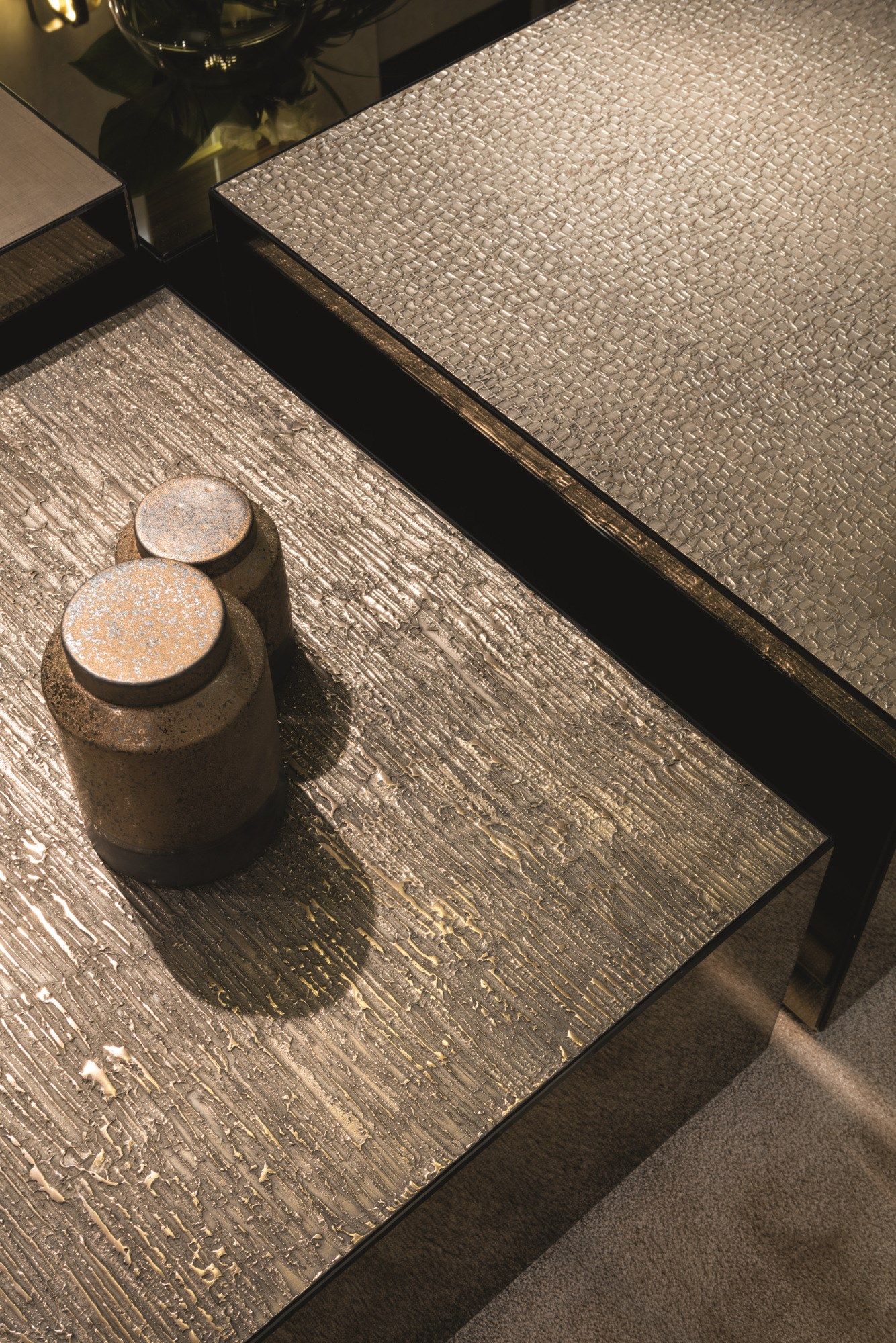 Журнальный столик в бронзовом зеркале или дымчатом зеркале Sicis Cube ARCH-00010689 - Вид №2