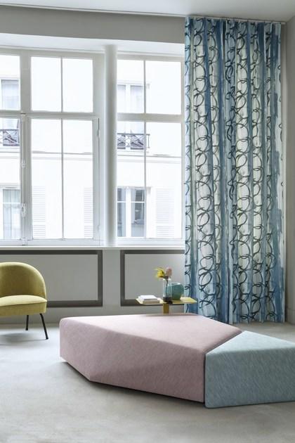 FR-One Ткань с принтом с графическими мотивами Jubilea sun-id-1382656 - Вид №1