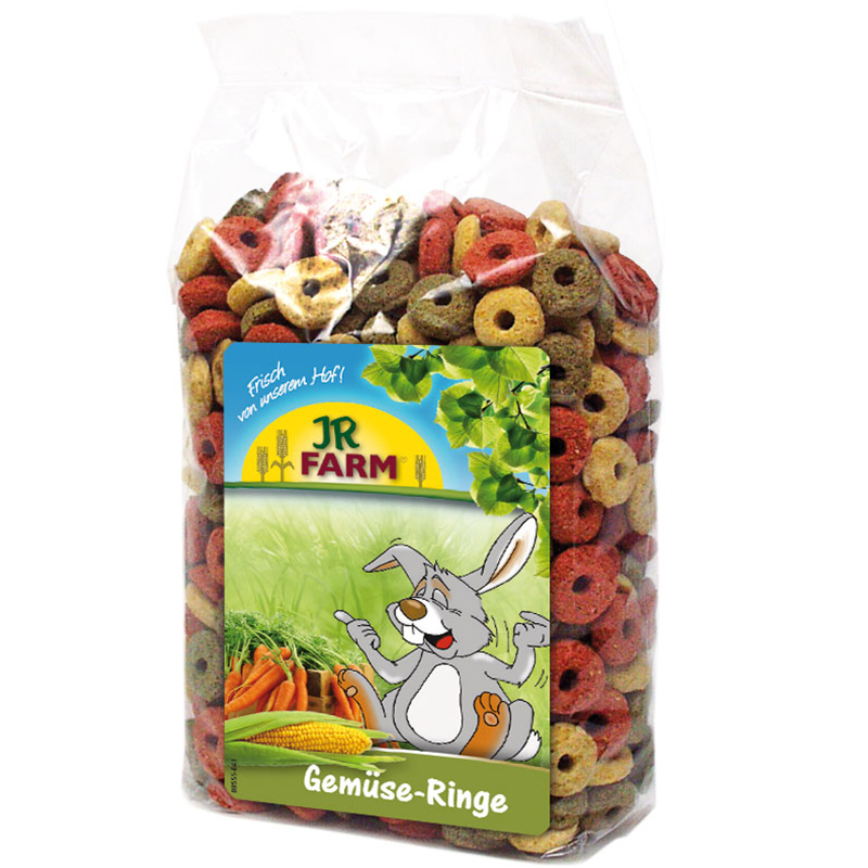 ПР0054596 Лакомство для грызунов 03357 Овощные колечки 200г JR Farm 