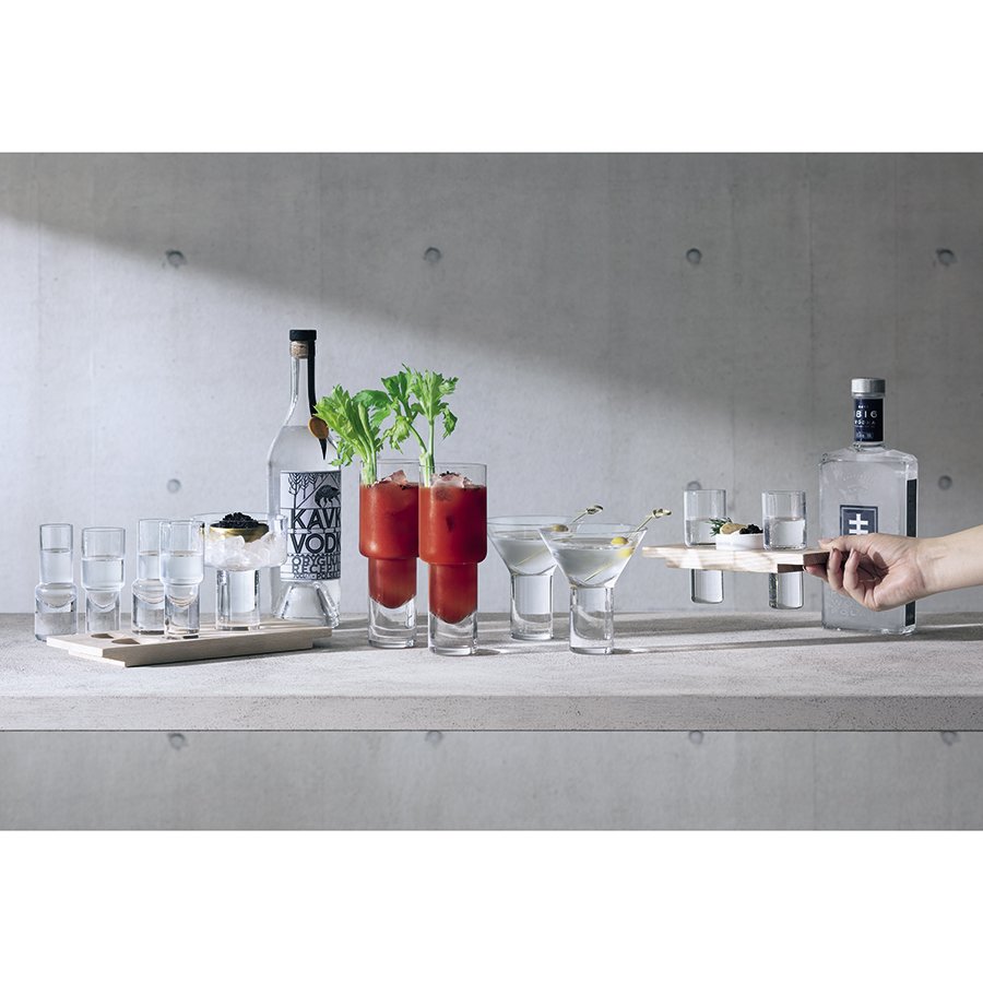 Набор из 2 бокалов для коктейлей vodka 240 мл LSA INTERNATIONAL ДИЗАЙНЕРСКИЕ 00-3894746 Прозрачный  - Вид №1