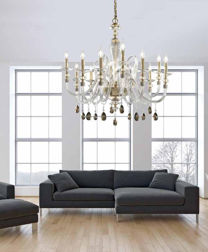 Euroluce Lampadari Хрустальная люстра с кристаллами swarovski® Amelie sun-id-1464509 - Вид №1