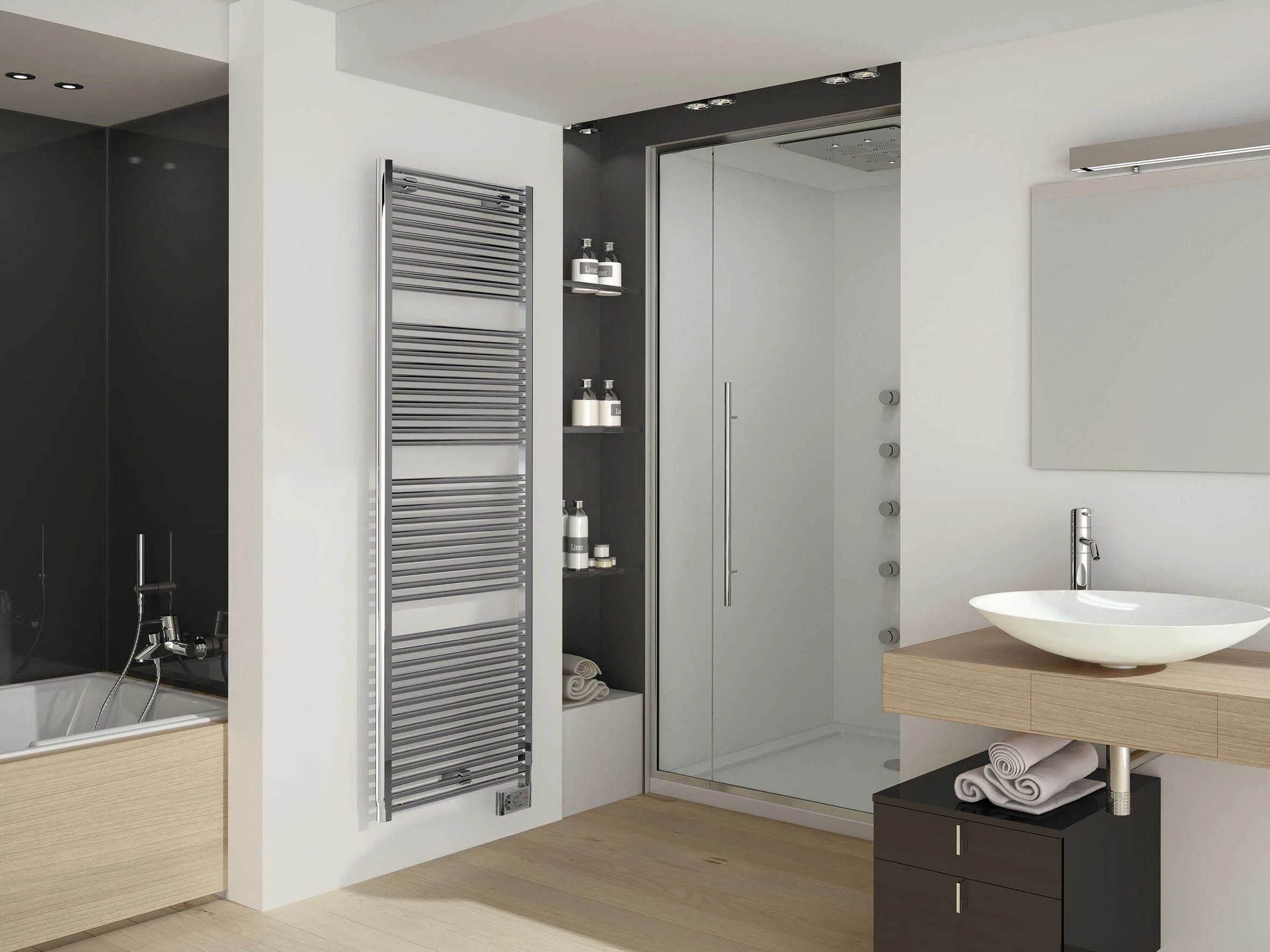 Хромированный электрический радиатор для ванной комнаты Irsap Novo ARCH-00146063