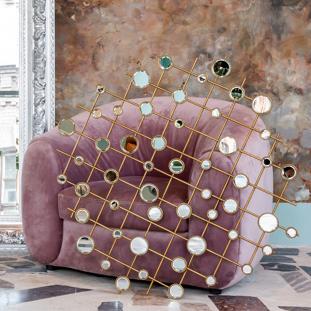 19090192 Настенный зеркальный арт-декор «Диско» Object Desire  - Вид №6