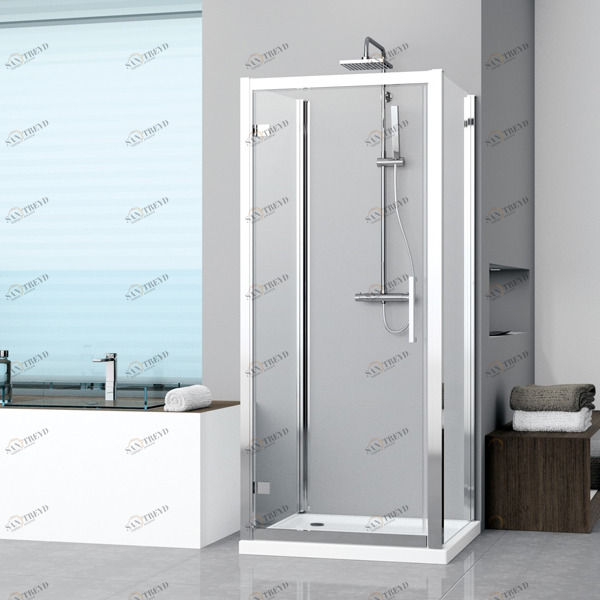 Душевой уголок 80x75 KUADRA G+F+F Novellini KUADRA KUADG761KKUADF721KKUADF721K