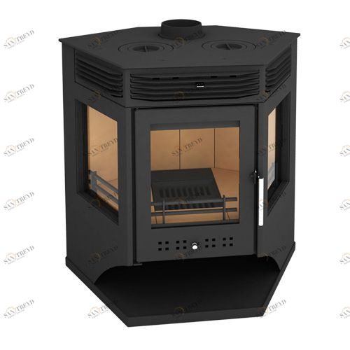 Печь-камин Мета Москва 12 с плитой 4835