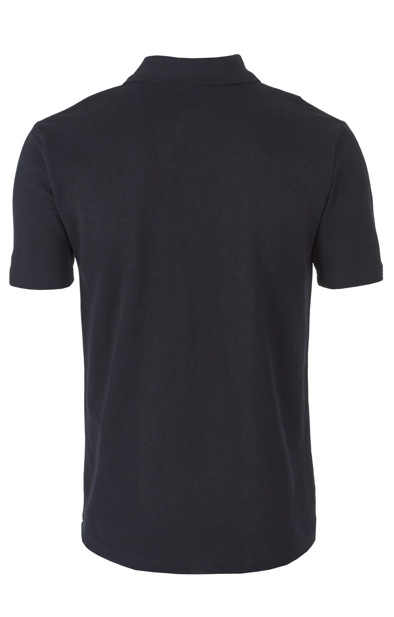 66348 Тенниска-поло черная  Одежда для салонов красоты  размер XXXL (56) Спецодежда  - Вид №3