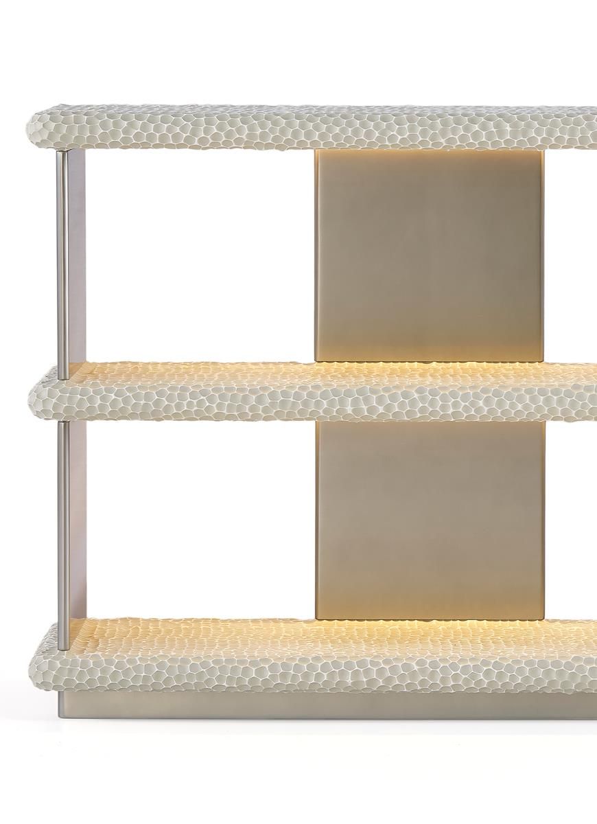 Книжный шкаф с освещением Mobi сахара ARCH-00052431 - Вид №3