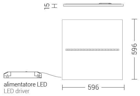 Светодиодный модульный потолочный светильник Rossini Illuminazione OPTIKA ARCH-00018206 - Вид №5