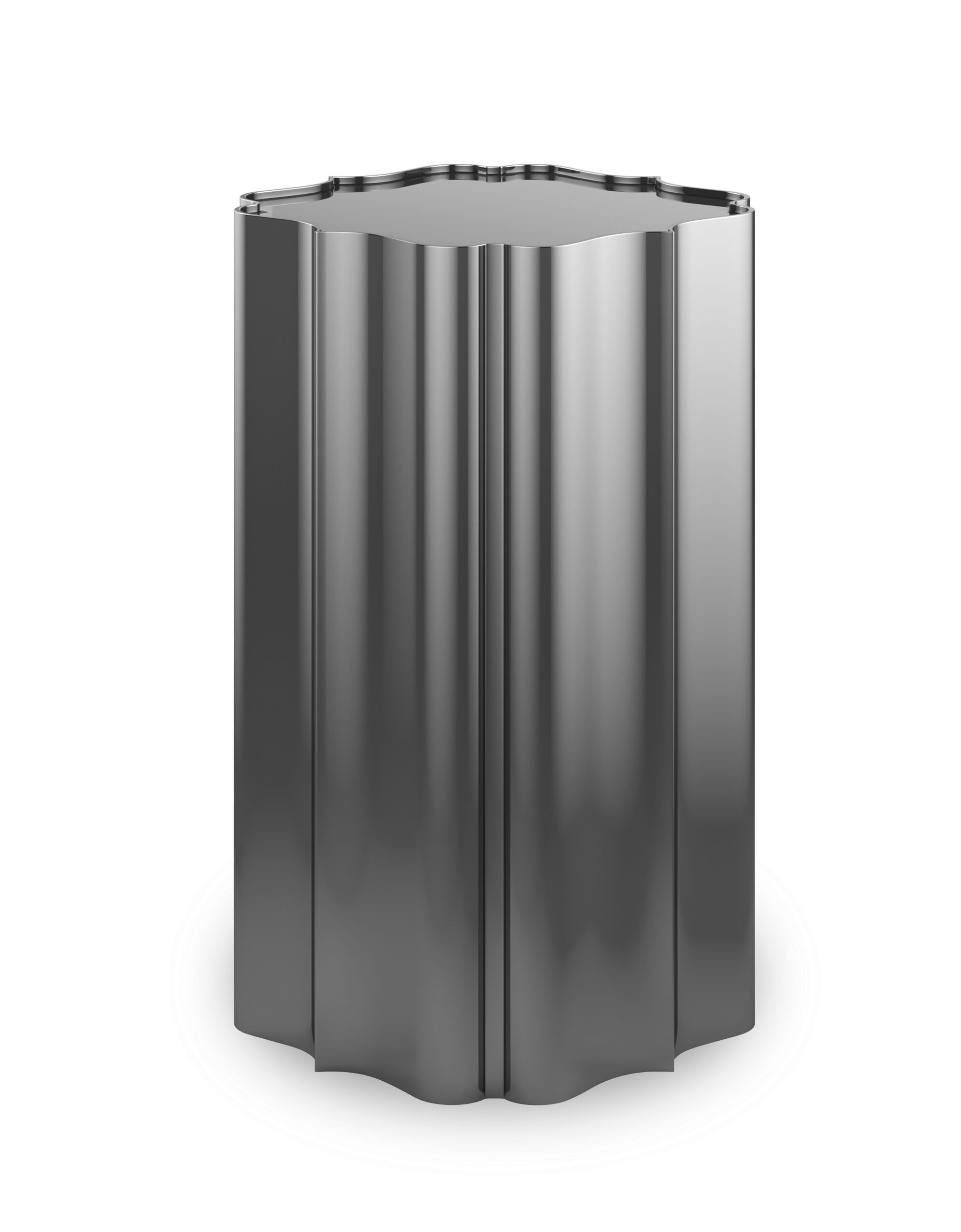 Высокий квадратный журнальный столик с подносом Caracole GOOD AS GOLD ARCH-00053577 - Вид №4