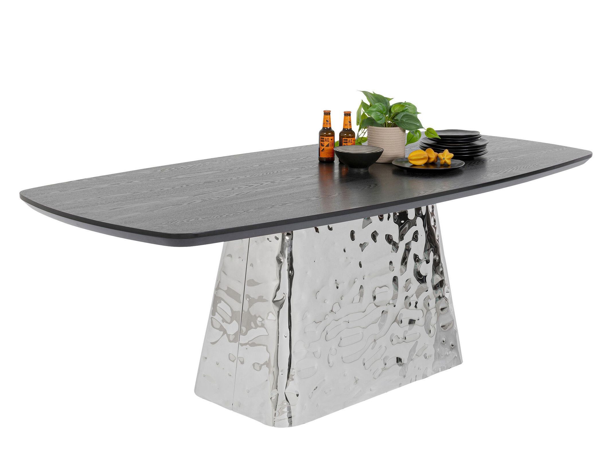 Обеденный стол из стали и дерева KARE Design Caldera ARCH-00098801 - Вид №2