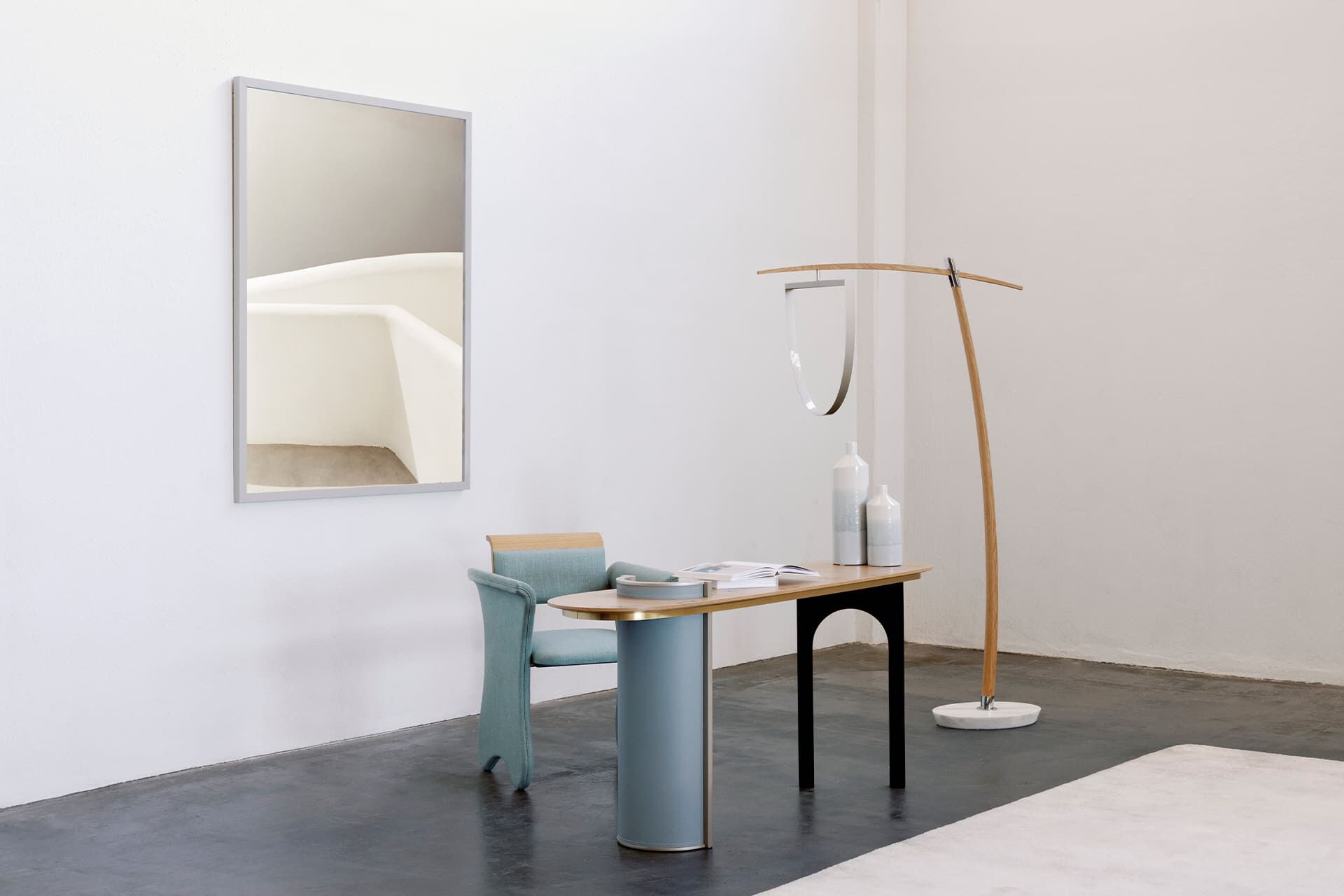 Светодиодная дуговая лампа из бука Greenapple LIMA ARCH-00142143 - Вид №2