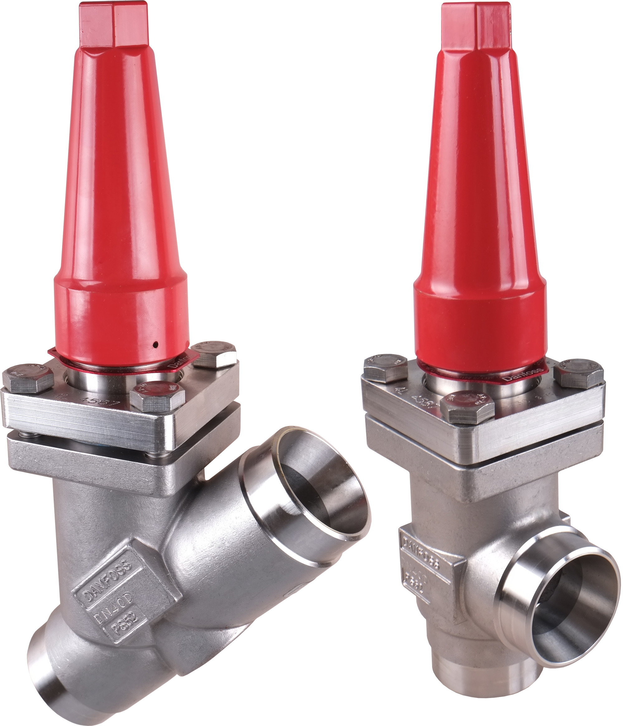 Danfoss SVA-S SS — запорные клапаны со стандартным штоком из нержавеющей стали SVA-S SS 20 D ANG Cap Запорный клапан 148B5378  - Вид №3